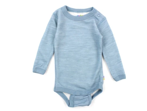 Joha body denim blue uld/bambus